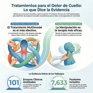 Tratamientos para el dolor de cuello.